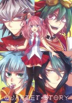 [J104J (Ruka, Satsuki)] QUARTET STORY (Yu-Gi-Oh! ARC-V)
