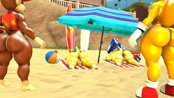 [Blueapple] Hot Buns In The Sun