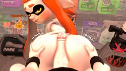 [leviantan581re] Pounding Fat Inkling Buns (Splatoon)