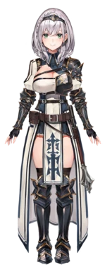 Shirogane Noel nude model