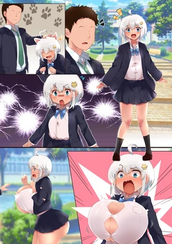 [Teruwo] Koinu-kei na Kouhaikko ga Ikinari Muchimuchi ni Seichou shita (Color)