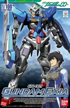 Mobile Suit Gundam 00: 1/100 Gundam 00 Model Series Box Art collection