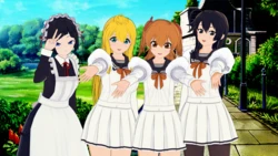 [Jettomongaron] [Koikatsu] Ore ga Ojou-sama Gakkou ni "Shomin Sample" to shite Rachirareta Ken