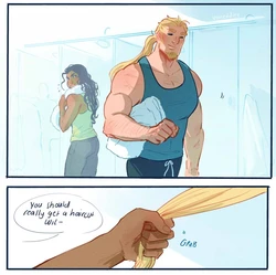 [Vimeddie | Vibaddie] Hair Pull (Overwatch)