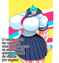 [Mocoack] Machigaete Tonari no Getabako ni Rabu Retaa wo Irete Shimatta Kekka [Portuguese-BR] [Zzyzzyxx]