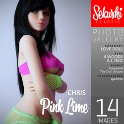 CHRIS – PINK LIME [sekushiplastic.com]