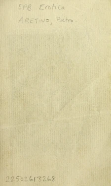 [Pietro Aretino] Die sechzehn wollüstigen Sonette [German]