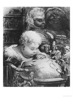 Francois Rabelais by Gustave Dore(古斯塔夫·多雷描绘的弗朗索瓦·拉伯雷)