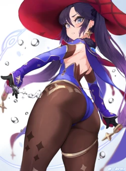 [JTveemo] Mona (Genshin Impact) [Decensored]