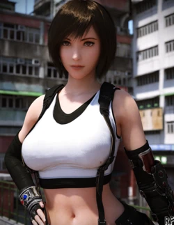 [Pixiv]Tifa_Lockhart (by Rude_Frog)
