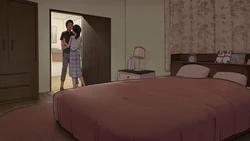 [Wakamatsu] Otto ga Shucchouchuu ni Koukou Jidai no Motokare o Ie ni Agete Shimatta Hitozuma [Spanish] [ZetaWorks]