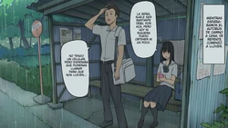 [Wakamatsu] Inaka no Bus-tei nite Tougekou de Itsumo Issho ni Naru Kouhai Joshi to Amayadori, Ame de Shittori to Shita Funiki no Naka de Jou o Kawasu [Spanish] [ZetaWorks]