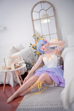 【花柒Hana】NO.02 蕾姆CLEAR DRESS