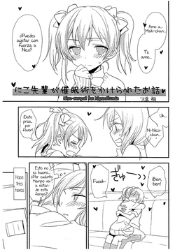 (C86) [Sweet Pea (Ooshima Tomo)] Niko-senpai ga Saiminjutsu o Kerareta Ohanashi | Nico Senpai Was Hypnotized (Love Live!) [Spanish] [LOVELIVER20]