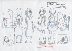 Yama no Susume Third Season Settei and Production Materials