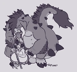 [toby art]Boarsaurus