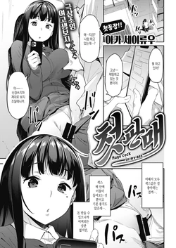 [Aka Seiryuu] Hatsu Uri - Huge cock in my ass. | 첫 판매 (COMIC Kairakuten 2021-11) [Korean] [Digital]