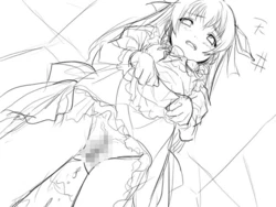 [Nitroplus] Gekkou no Carnevale Rough CG Sketches