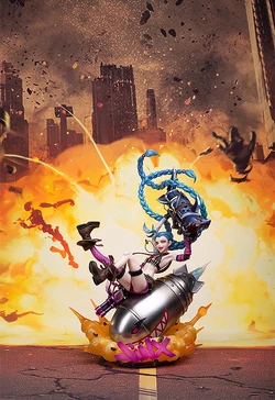 League of Legends - Jinx 1/7 Complete Figure