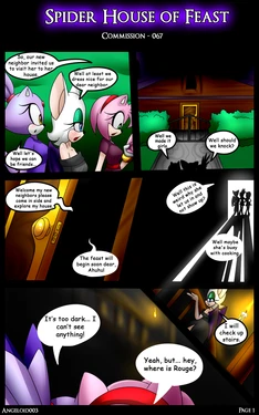 [Angeloid003] Spider House of Feast (Sonic The Hedgehog/Undertale) [English]