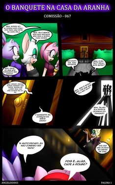 [Angeloid003] O Banquete Na Casa Da Aranha (Sonic The Hedgehog/Undertale) [PT-BR]