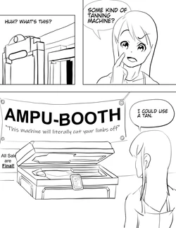 [ jk207a] Amputation Booth