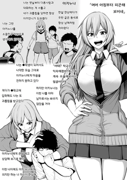 [Sevengar] Toshiue Onee-san Oraora-kei DQN ni Kaeriuchi ni sare Mesu Ochi  | 연상의 누나가 얼짱양아치 자지에 박혀 암컷저속해버린다 [Korean]