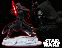 STAR WARS THE FORCE AWAKENS KYLO REN ARTFX STATUE [en.kotobukiya.co.jp]