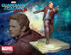 GUARDIANS OF THE GALAXY VOL. 2 STAR-LORD WITH GROOT ARTFX STATUE [en.kotobukiya.co.jp]