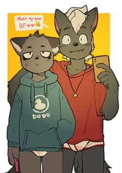 Milky Tiger - Odd Taxi doujin (complete)