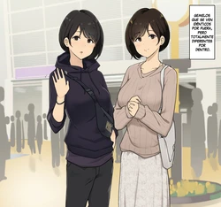[Wakamatsu] Seikaku ga Seihantai na Futago to Tsukiatte 3p Sex suru Ohanashi [Spanish]