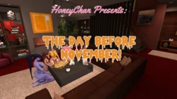 [HoneyChanSFM] The Day Before November (Halloween/ NNN Intro Comic)