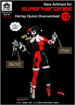 [DBComix] New Arkham For Superheroines 12 - Harley Quinn Overworked
