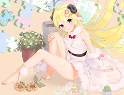 Tsunomaki Watame and Mochiyuki (Gigfor1) Art _ Danbooru