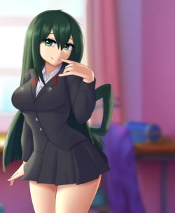 [TwistedScarlett60] Tsuyu (My Hero Academia)