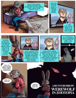 [Nauyaco] A Bunnyburrow Werewolf in Zootopia (Zootopia) Ongoing