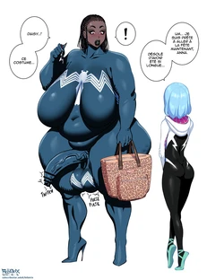[Fellatrix] Annabelle Daisy Venom Spidergwen [French]