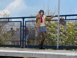 Megumi Koneko - Mai Sakurajima School Uniform