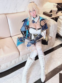 [Ringo Mitsuki] このデカ尻で団長は無理でしょ！ジンさんがえっちなのが悪いんだからね…！！冬の新作、ドスケベ原● メス堕ちシリーズ