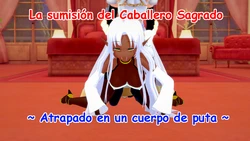[Gozen Shichiji no Awase Kagami] Seikishi no Haiboku ~Mesuniku no Ori~ | La sumisión del caballero sagrado - Atrapado en un cuerpo de puta - El comic - Capítulo 1 - P.1[Spanish]