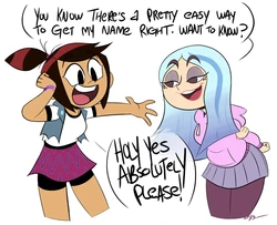 [ota] Molly and Andrea (The Ghost and Molly McGee)