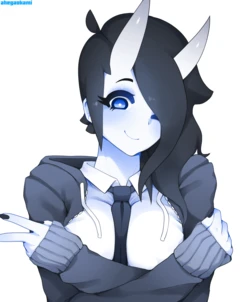 [Ahegaokami] Happy Pride Month!! Here's A Pansexual Oni