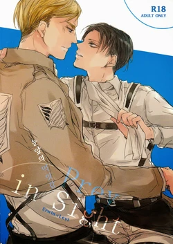 (SUPERKansai19) [Melomelow (Hyura)] Mesaki no Emono Prey in Sight | 눈앞의 먹잇감 Prey in Sight  (Shingeki no Kyojin) [Korean]