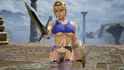 [HypnoticRyona] Sophitia in Asari Lingerie (PIXIV VER.)