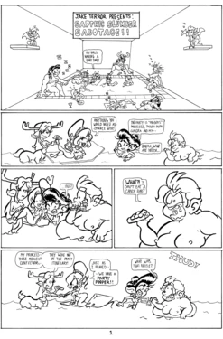 Sapphic Slumber Sabotage