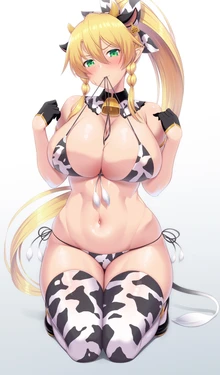 [Kawase Seiki] Ushigara Bikini Suguha-chan & Leafa-chan Sono 2 (Sword Art Online)