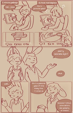 [Funkybun] luck in the art industry - comic essay