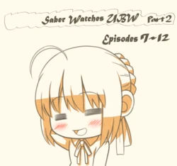 [Tsukumo] UBW o Miru Saber-san | Saber Watches UBW Episodes 7-12 Twitter (Fate/stay night) [English]