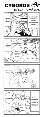 [coco] Cyborg Yonkoma | Cyborgs en cuatro viñetas [Spanish]