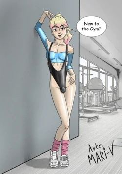 (Mari-V) Jessy at the Gym
